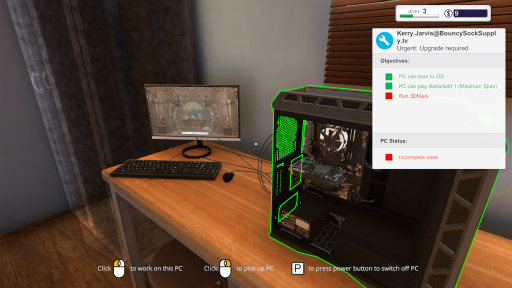 ϥSteam 194PCPC򼫺 PCPC Building SimulatorפǤ̴Υ󥹥PC3DMark֤󤻤