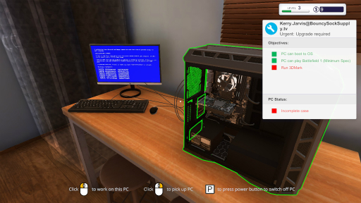 ϥSteam 194PCPC򼫺 PCPC Building SimulatorפǤ̴Υ󥹥PC3DMark֤󤻤