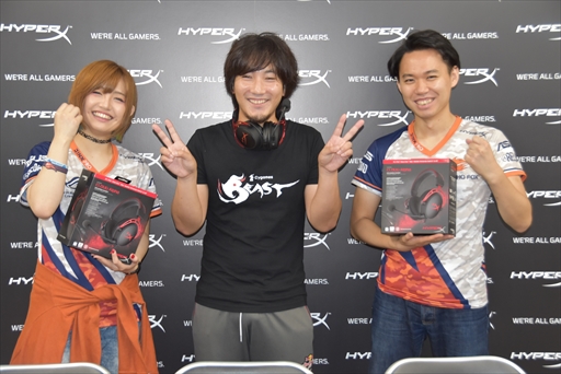 TGS 2017ϥϥȤȤΥӥޥå¸HyperX֥֡Vץ٥ȥݡ