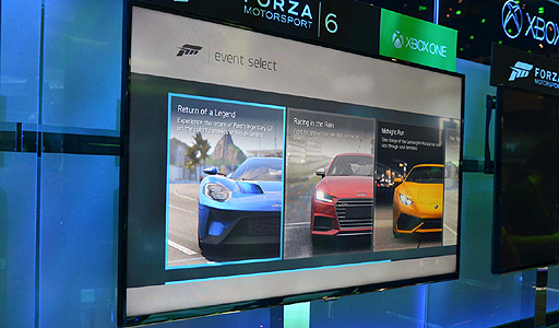 E3 20153̻߲͡ưΤΡForza Motorsport 6פθǰʤǤ3̤б