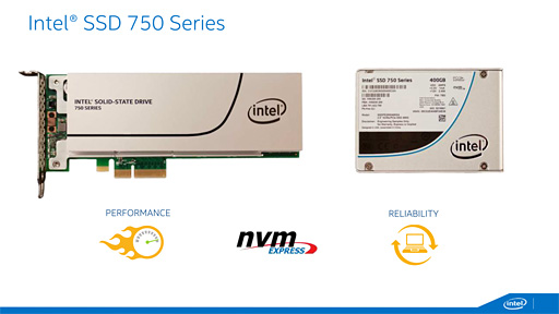 NVMePCIe 3.0³ȤʤIntelSSDSSD 750ץӥ塼SATA 6Gbps2ܰʾȤŪ®ǽǧ