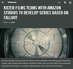 #001Υͥ/AmazonRPG꡼FalloutפTVɥ޲ءϡ֥ȥɡפKilter Films