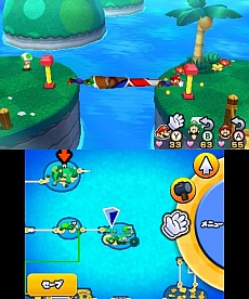 画像集 No.001のサムネイル画像 / 「マリオ&ルイージRPG ペーパーマリオMIX」の最新情報が公開。マリオ,ルイージ,ペーパーマリオの3人協力アクションでステージを進め