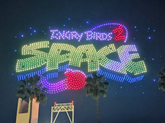 「Angry Birds 2」の期間限定イベント“Angry Birds 2 Space”が10月24日から開催。TwitchCon 2025では盛大なドローンショーも披露