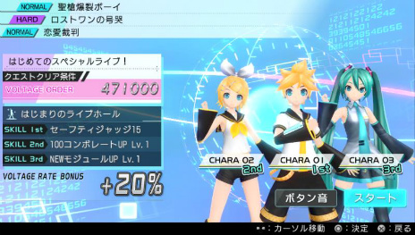 ֽ鲻ߥ -Project DIVA- XפΥץ˥󥰥ࡼӡϿڶʡ⥸塼롤ڥ饤֤ʤɤҲ