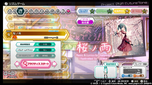 ֽ鲻ߥ Project DIVA Future Toneץӥ塼鲻ߥȥǤؤΰ¸ʬޤ줿ʤ