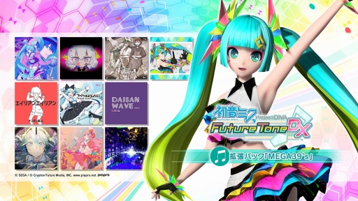 ֽ鲻ߥ Project DIVA Future Tone / DXפγĥѥåMEGA39sפ72ۿɲóڶ10ʤȥ⥸塼1Ͽ