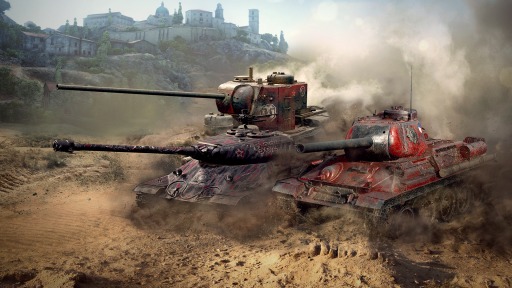 World of Tanks: Mercenariesפ˿ξRagnarok T-34-100סHydra IS-6סMinotaur KV-5פ1129