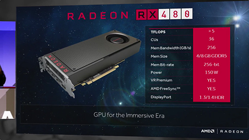 ®ۡCOMPUTEXAMDGPURadeon RX 480פȯɽ199ɥ629ȯ