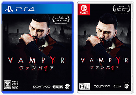 #005Υͥ/PS4/Switchѥեȡ֥ѥVampyrˡפȯ䡣̿ߤ٤Ԥ۷쵴ȲRPG