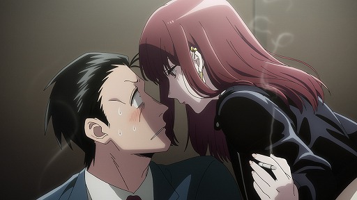 画像ギャラリー No.009のサムネイル画像 / そうだ アニメ，見よう：第267回は「スーパーの裏でヤニ吸うふたり」。中年サラリーマンと若い女性店員の恋模様を描いた癒し系アニメ
