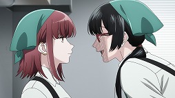 画像ギャラリー No.057のサムネイル画像 / そうだ アニメ，見よう：第267回は「スーパーの裏でヤニ吸うふたり」。中年サラリーマンと若い女性店員の恋模様を描いた癒し系アニメ