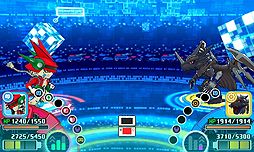 画像集 No.008のサムネイル画像 / 3DS「デジモンユニバース アプリモンスターズ」，先行無料配信版である「サイバーアリーナ」の配信が本日スタート。製品版へのデータ引き継ぎあり