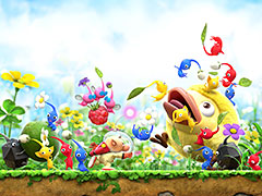 発売が迫る横スクロールアクション「Hey! ピクミン」を紹介。タッチペンで好きな場所にピクミンを投げて仕掛けや敵を攻略する,シリーズ最新作