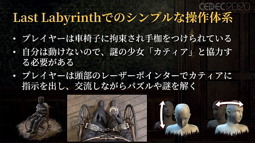 CEDEC 2020VRǤζθɤΤ褦˼¸뤫Last Labyrinthפˤ롤ϤѤȤ