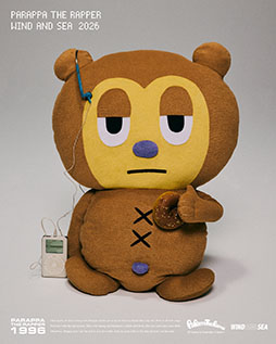 画像ギャラリー No.004のサムネイル画像 / アパレルブランド「WIND AND SEA」と「パラッパラッパー」がコラボ。ゲームの30周年記念コレクションを2月13日に先行発売