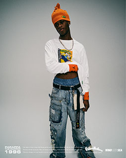 画像ギャラリー No.007のサムネイル画像 / アパレルブランド「WIND AND SEA」と「パラッパラッパー」がコラボ。ゲームの30周年記念コレクションを2月13日に先行発売