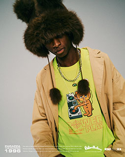 画像ギャラリー No.015のサムネイル画像 / アパレルブランド「WIND AND SEA」と「パラッパラッパー」がコラボ。ゲームの30周年記念コレクションを2月13日に先行発売