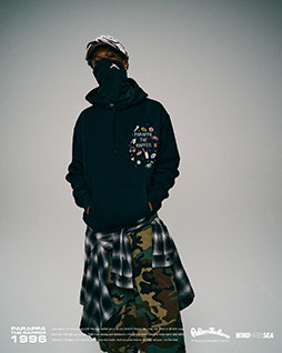 画像ギャラリー No.022のサムネイル画像 / アパレルブランド「WIND AND SEA」と「パラッパラッパー」がコラボ。ゲームの30周年記念コレクションを2月13日に先行発売