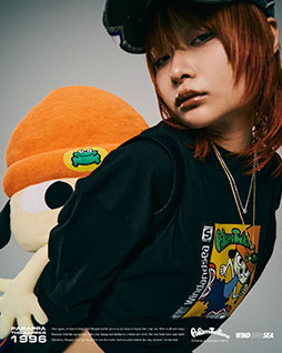 画像ギャラリー No.035のサムネイル画像 / アパレルブランド「WIND AND SEA」と「パラッパラッパー」がコラボ。ゲームの30周年記念コレクションを2月13日に先行発売