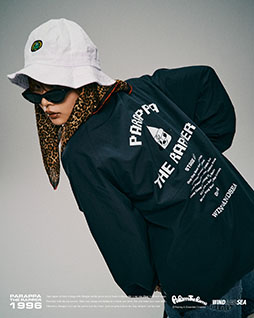 画像ギャラリー No.041のサムネイル画像 / アパレルブランド「WIND AND SEA」と「パラッパラッパー」がコラボ。ゲームの30周年記念コレクションを2月13日に先行発売