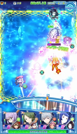 画像ギャラリー No.015のサムネイル画像 / 活きのいい宇宙魚に候補生&守護神が挑む。「ソラとウミのアイダ」のバトルシステムを紹介