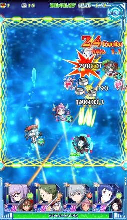 画像ギャラリー No.017のサムネイル画像 / 活きのいい宇宙魚に候補生&守護神が挑む。「ソラとウミのアイダ」のバトルシステムを紹介