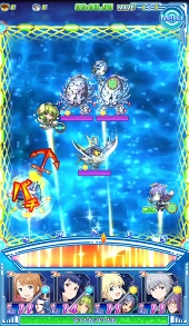 画像ギャラリー No.019のサムネイル画像 / 活きのいい宇宙魚に候補生&守護神が挑む。「ソラとウミのアイダ」のバトルシステムを紹介