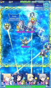 画像ギャラリー No.020のサムネイル画像 / 活きのいい宇宙魚に候補生&守護神が挑む。「ソラとウミのアイダ」のバトルシステムを紹介