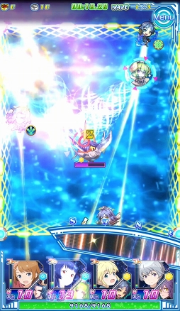 画像ギャラリー No.025のサムネイル画像 / 活きのいい宇宙魚に候補生&守護神が挑む。「ソラとウミのアイダ」のバトルシステムを紹介