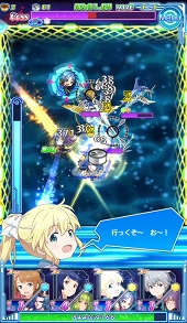 画像ギャラリー No.037のサムネイル画像 / 活きのいい宇宙魚に候補生&守護神が挑む。「ソラとウミのアイダ」のバトルシステムを紹介