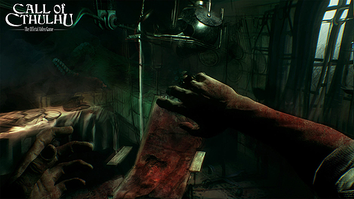 gamescomϥץ쥤䡼ιưSANͤѲۥ顼RPGCall of Cthulhu: The Official Video Gameפκǿǥ򸫤Ƥ