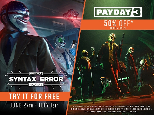 PAYDAY 3ס˾Υ⡼ɤΥ١Ǥޤॢåץǡ1.2.0ۿȤˤо줷ȥСɤɲ