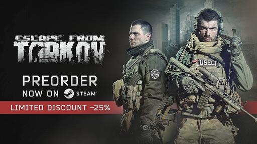 ꡼ No.001Υͥ / Escape from TarkovסSteamǤΥץ쥪򳫻ϡ꡼ޤǤ˹25󥪥դˤʤ륻»