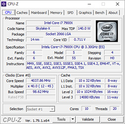 1020åбSkylake-XCore i9-7900Xǽ®