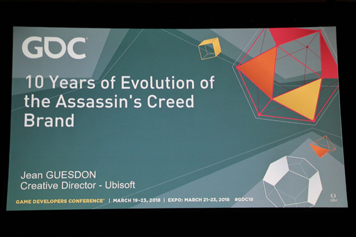  No.002Υͥ / GDC 2018ϻëäAssassin's Creed10ǯ򿶤֤