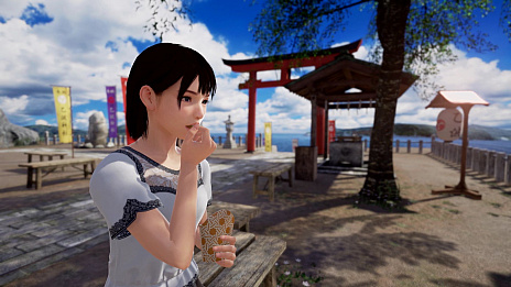 画像集 No.003のサムネイル画像 / 「サマーレッスン:新城ちさと」のDLC「涼風のブレイクタイム」&「赤絨毯のマジックアワー」が配信開始
