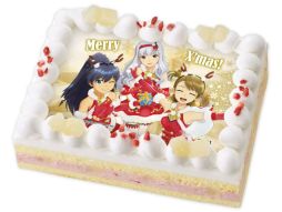 画像集 No.002のサムネイル画像 / 「アイマス」シリーズのクリスマスケーキ全4種が発売決定。本日予約受付開始