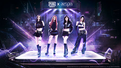 画像ギャラリー No.001のサムネイル画像 / 「PUBG MOBILE」とaespaのコラボが開催中。衣装セットやエモートなどが登場