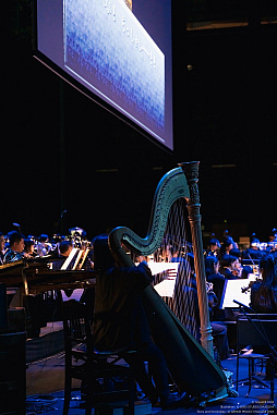 画像ギャラリー No.010のサムネイル画像 / 「クロノ・トリガー Orchestra Concert 時を超える旋律」レポート。クロノ達の冒険を,オーケストラ演奏と映像で追体験できる公演に