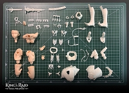 画像集 No.004のサムネイル画像 / 「キングスレイド」より，「深淵の影セリア」未塗装ガレージキットの先行予約がスタート