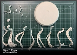 画像集 No.005のサムネイル画像 / 「キングスレイド」より，「深淵の影セリア」未塗装ガレージキットの先行予約がスタート