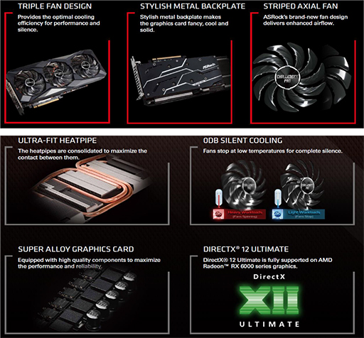 ASRockRX 6950 XT/RX 6750 XT/RX 6650 XTܥɷ5ʤȯ