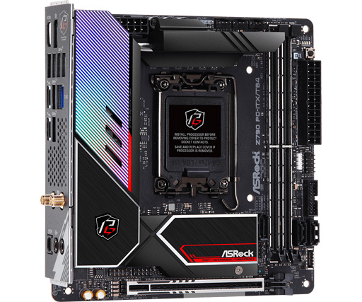 ASRockZ790ܥޡޥܡɷ7ʤȯɽǾ̤ΡZ790 TaichiפMini-ITXǥܤ