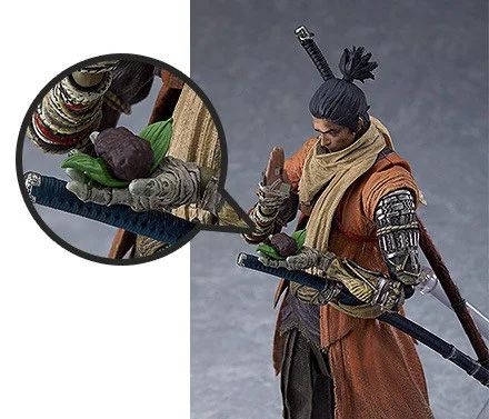 画像ギャラリー No.014のサムネイル画像 / 「SEKIRO: SHADOWS DIE TWICE」の可動式フィギュア「figma 隻狼 DXエディション」が8月に再販。グッスマ公式ショップ特典は「おはぎ」