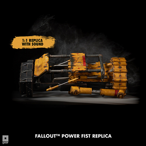 画像ギャラリー No.004のサムネイル画像 / 「Fallout」，装着可能なパワーアーマーのヘルメットとパワーフィストの実物大レプリカ発表