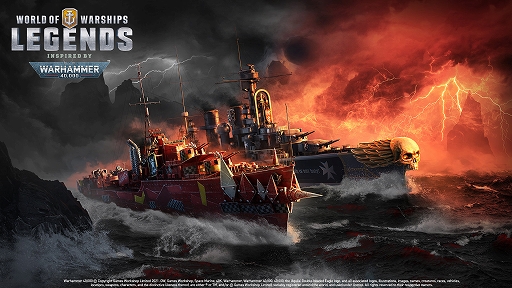 World of Warships: Legendsסåץǡ3.8Warhammer 40,000ȤΥ2ƤȡҤθڡ󤬳