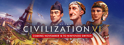 Sid Meiers Civilization VIפNintendo SwitchǤ2018ǯ1116˥꡼1ġĤȤ̲ʤ뤬³ʸߥη