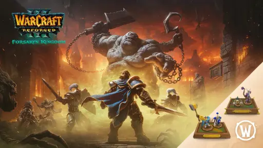 画像ギャラリー No.001のサムネイル画像 / 23年ぶりの新DLC「Warcraft III Reforged: Forsaken Kingdom」が発表＆即日配信。約30時間のボリュームでフォーセイクンの起源を描く