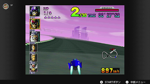 F-ZERO Xס1998ǯˤ311NINTENDO 64 Nintendo Switch Onlineо졣F-ZEROɤ³꡼2